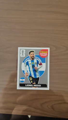 LIONEL MESSI PRATA - EXTRA STICKER 2026