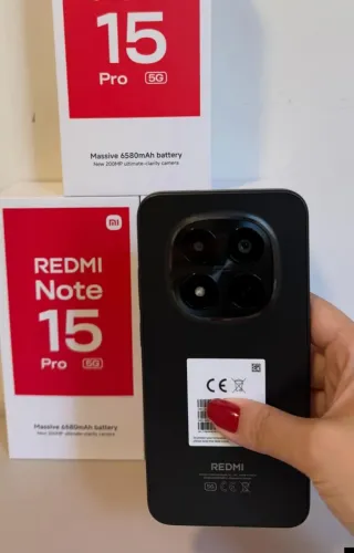 Redmi Note 15 Pro 5G 512/8 Lacrado Global Lacrado Disponível