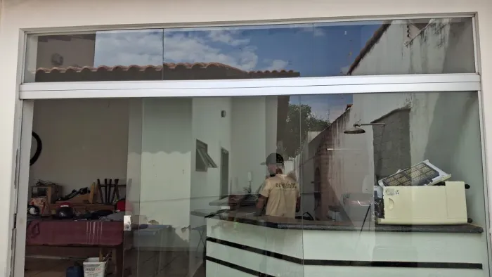 Portas de Blindex