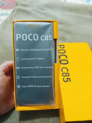 POCO C85 BLACK ZERO