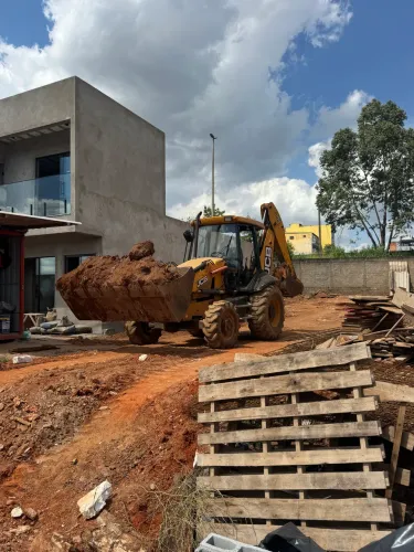 Aluguel, locação retroescavadeira 