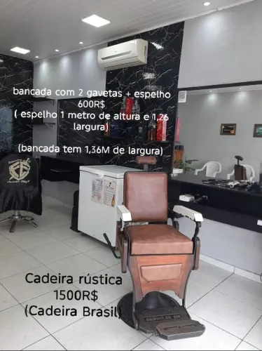 Vendo kit barbearia ? ótimo estado de conservação 