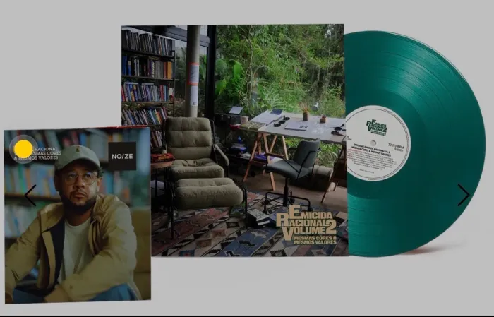 Vinil Emicida Racional VL2 (Noize Record Club) - Novo / Lacrado