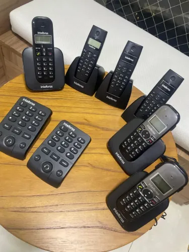 Kit Telefone Sem Fio Intelbras com Ramal - Funcionando Perfeitamente