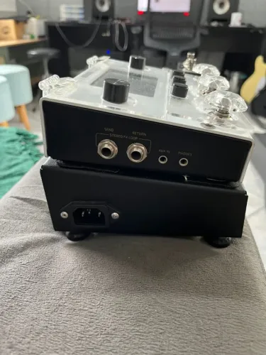Ampero Stomp 2 + Mosky Dual Switch + Mini Board Remafe + Pedal de Expressão M-Gear 
