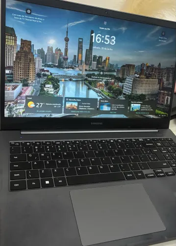 Notebook Samsung Book NP550XDA-KP3BR