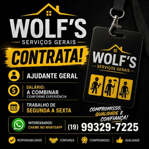 Vaga de emprego 
