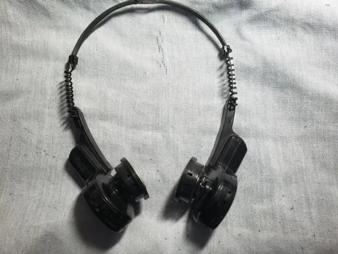 Antigo headpphone radio dobrável aiwa HR-