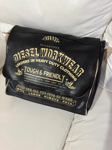 Bolsa Diesel Original Couro Legítimo