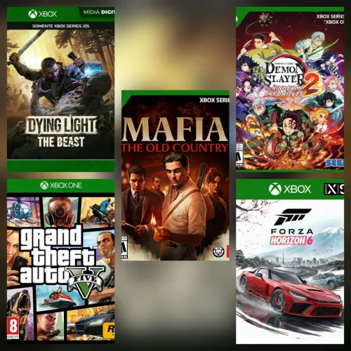 Jogos Xbox one e séries