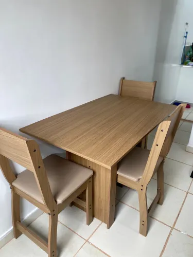 Vendo kit mesa mais cadeiras e fogão