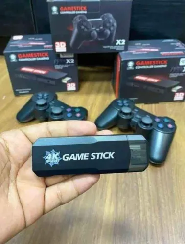 GD10 Video Game Stick 4K Console 2.4G Duplo Controlador Sem Fio 40000 Jogos 128GB Retrô