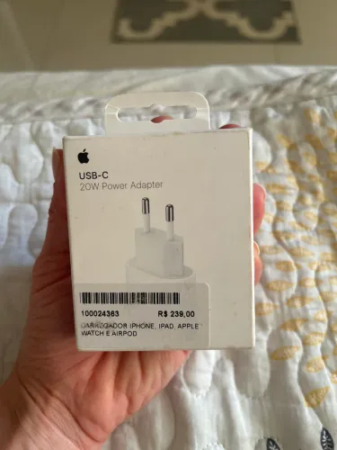 Carregador iPhone, iPad, Apple Watch e AirPod