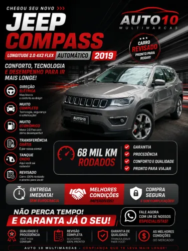 Jeep Compass Longitude 2.0 4X2 Flex 16V Aut. 2019