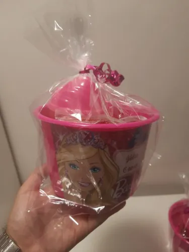 LEMBRANÇA DE ANIVERÁRIO BARBIE KIT COM 10