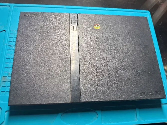 PS2 Slim + acessórios e jogos