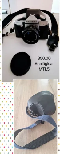 Máquina fotográfica analógica