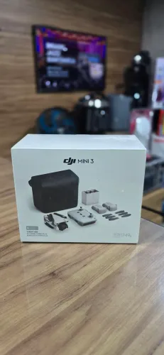 Drone DJI Mini 3 Fly More Combo Plus ( LACRADO COM NOTA FISCAL E GARANTIA ] 
