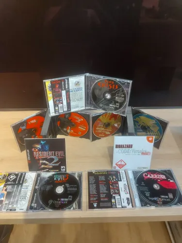 Resident Evil Dreamcast Prensado industrial
