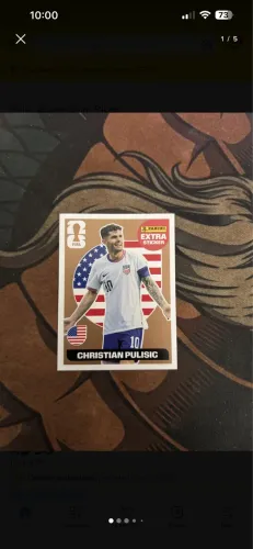 Pulisic Bronze extra Sticker