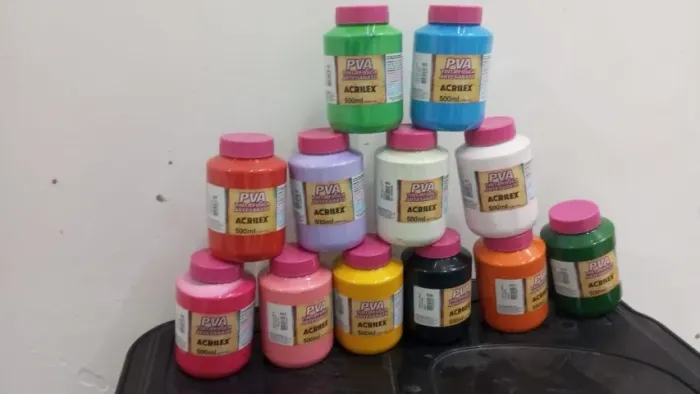 Tinta PVA artesanato