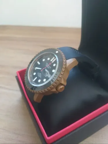 Relógio Technos Automático 8205OH Bronze 