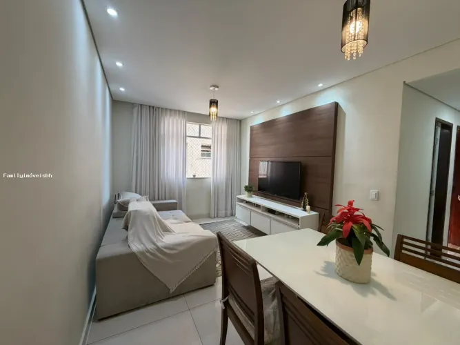 Apartamento para Venda em Belo Horizonte, Sagrada Família, 2 dormitórios, 2 banheiros, 1 v