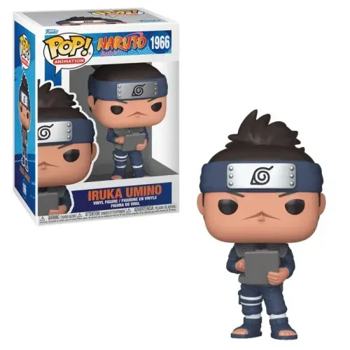 Funko Pop! Animation Anime: Iruka Umino #1966- Naruto Clássico (Caixa com Detalhes)