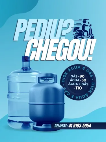 Disk gás e água!