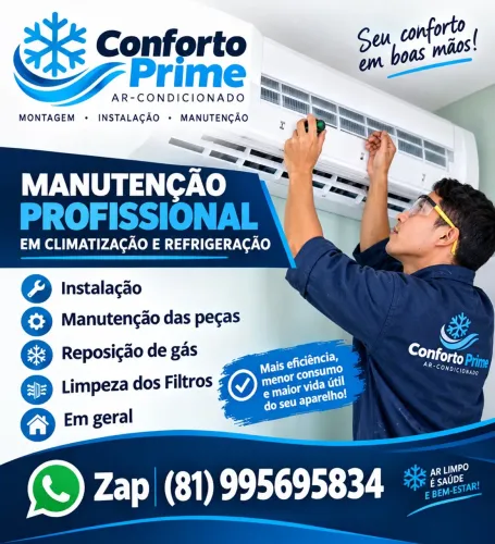 Instalação e manutenção ar-condicionado