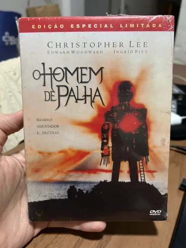 DVD | O Homem de Palha - Edição de Colecionador (Lacrado com Luva)