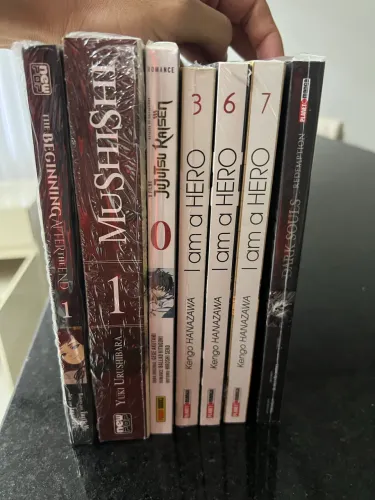 Coleção /lote Mangás lacrados!