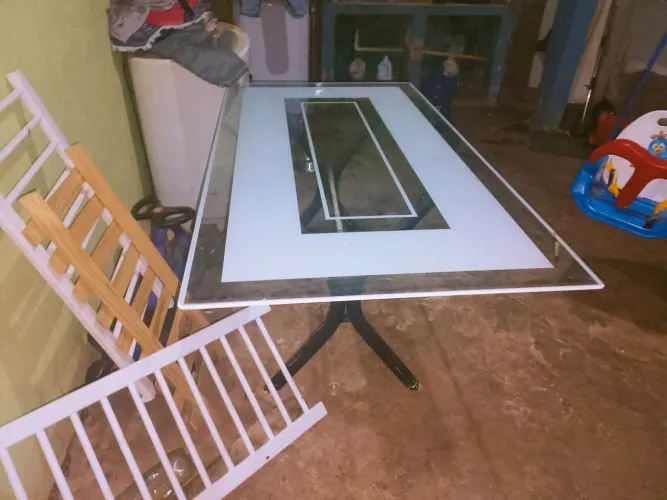 Mesa de vidro