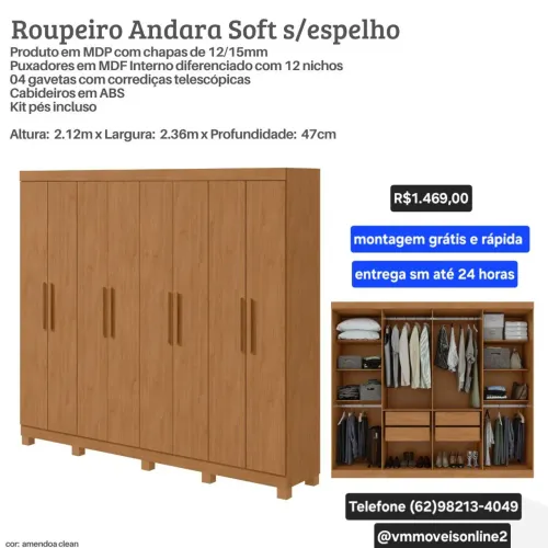 Guarda roupa de casal