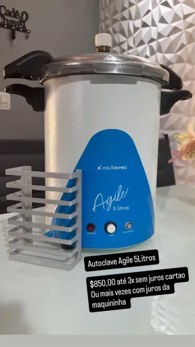 Autoclave Agile 5Litros Usada perfeito estado