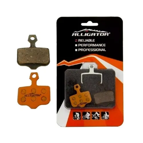 Pastilha Freio à Disco Alligator para Avid Elixir 1 3 5 Sram X9 X0 XX Level T 7735