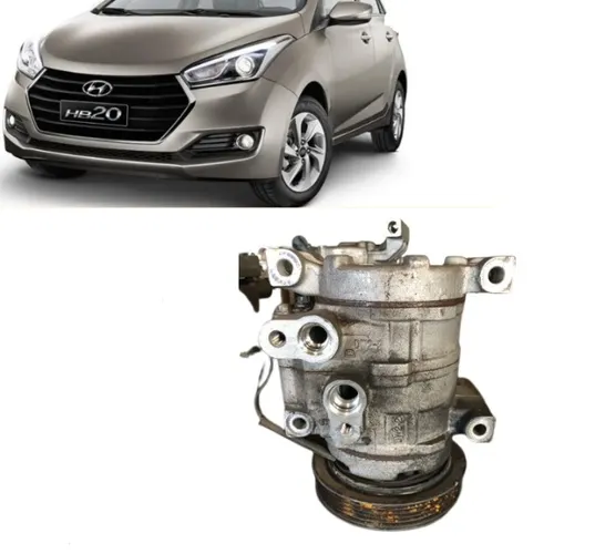 Compressor original Hyundai HB20 2012 2013 2014 2015 2016 2017 2018 2019