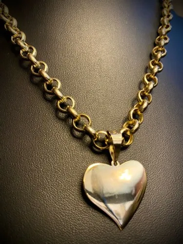 Conjunto em ouro 18 k 21,6 gramas