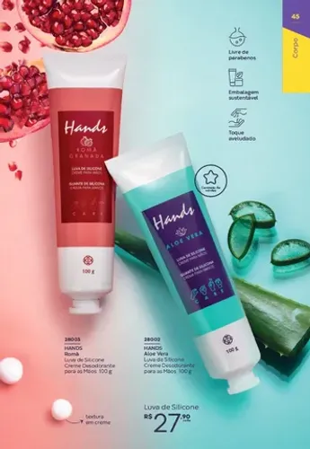 luva de silicone Hinode