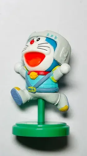 Doraemon Choco Egg Movie Selection 1 - Altura 4 Cm Estilo Tron - Gashapon Gachapon Anime