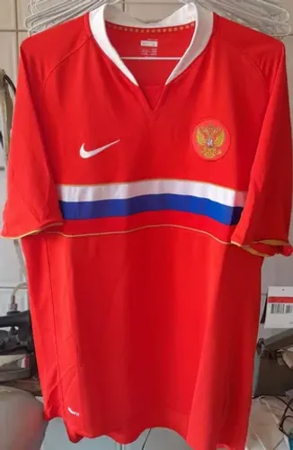 CAMISA SELECAO RUSSIA NIKE EURO 2008 AUSTRIA SUIÇA MADE IN TUNISIA COM ETIQUETAS 