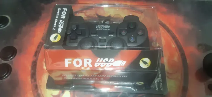 controle com fio pc, notebook - entrada usb - já é o menor preço