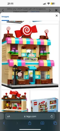Lego candy shop 40692