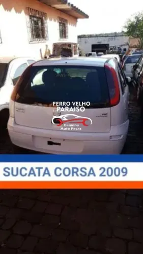 Sucata Corsa 2009 1.0 8V Flex 