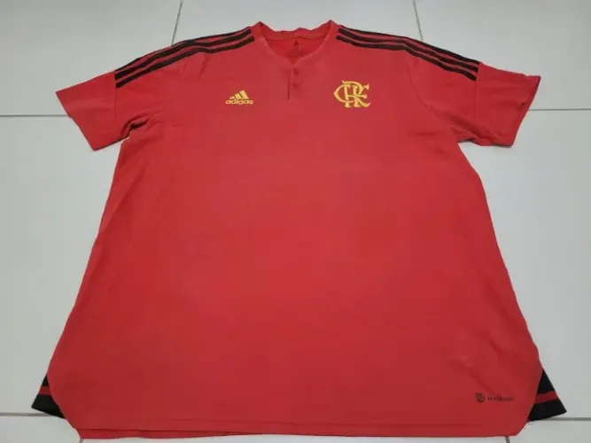 Camisa Oficial Flamengo adidas Vermelha Gg