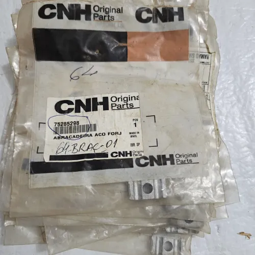 New holand abraçadeira cano injetor nova original *