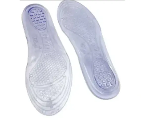 Par de Palmilhas em Gel Silicone Anti Impacto Macias Sapato Bota Tenis z817 