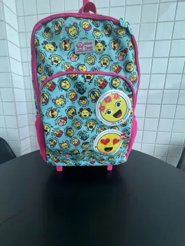 Mochila alça e rodinha
