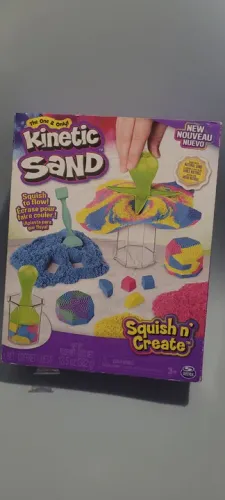 Kinetic Sand - Brinquedo de Areia Cinética - Novo
