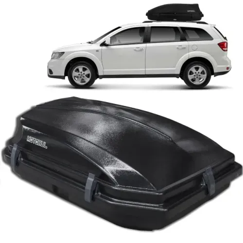 Bagageiro Maleiro Bau 270 Litros - Preto